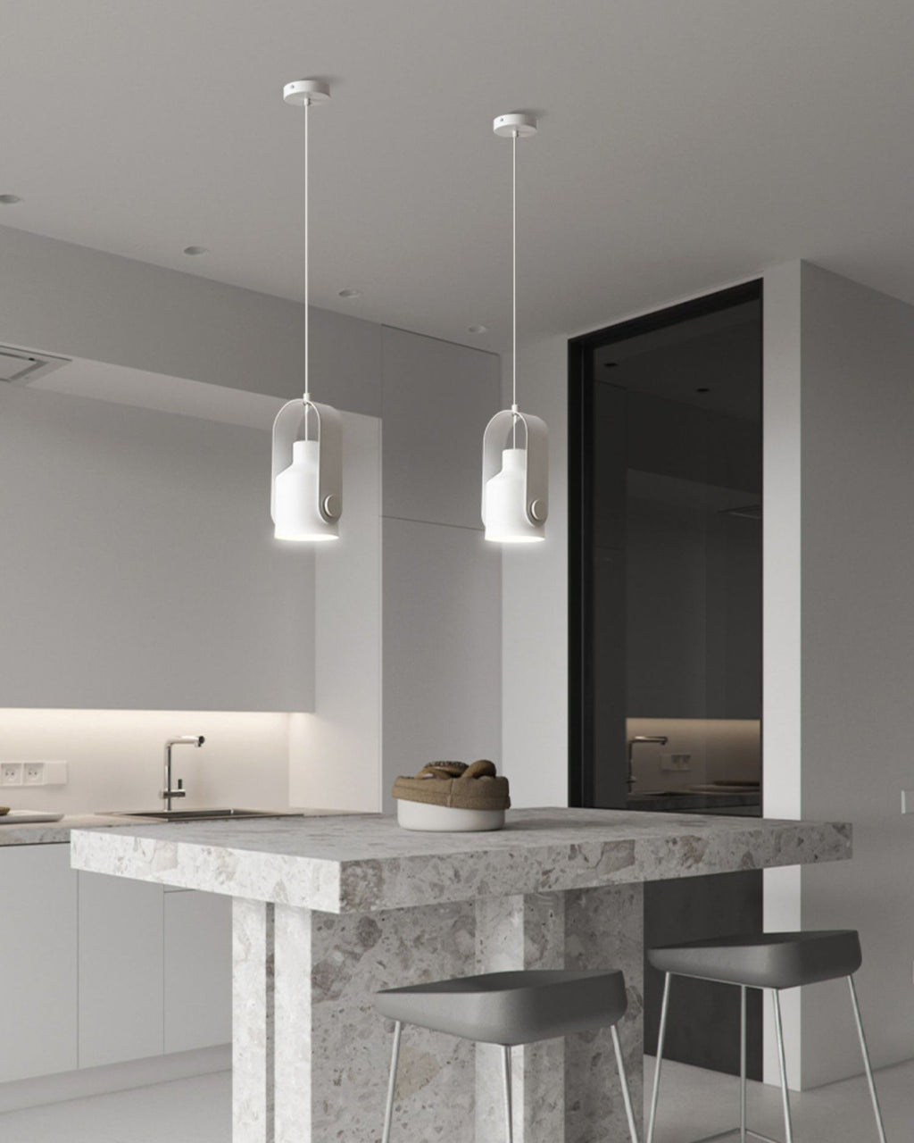 FENWICK GLOWING ORB PENDANT LIGHT
