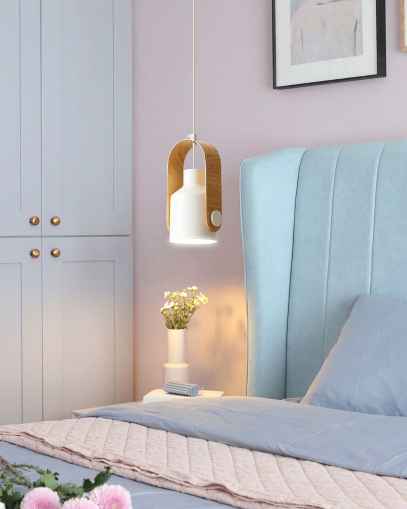 FENWICK GLOWING ORB PENDANT LIGHT