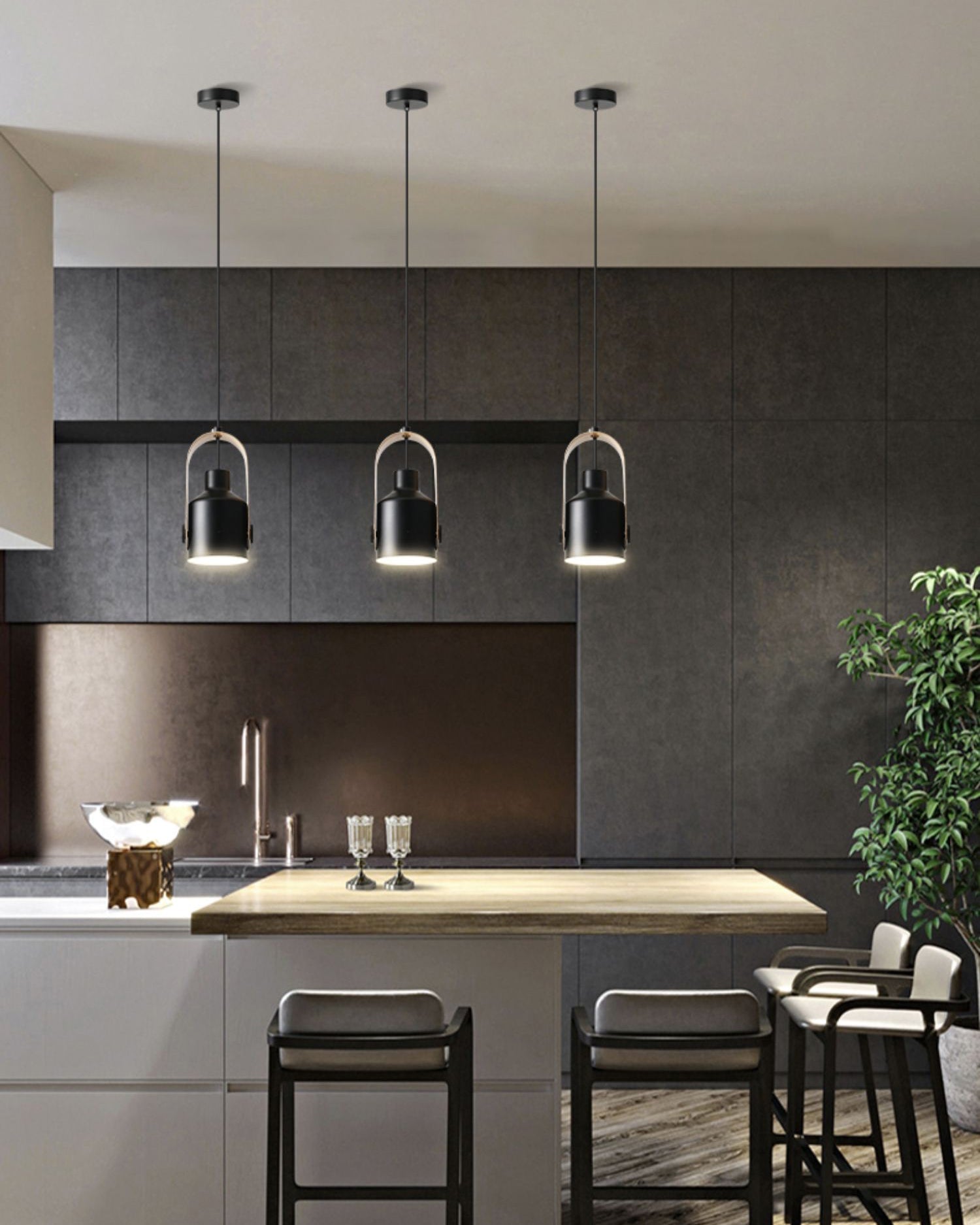 FENWICK GLOWING ORB PENDANT LIGHT