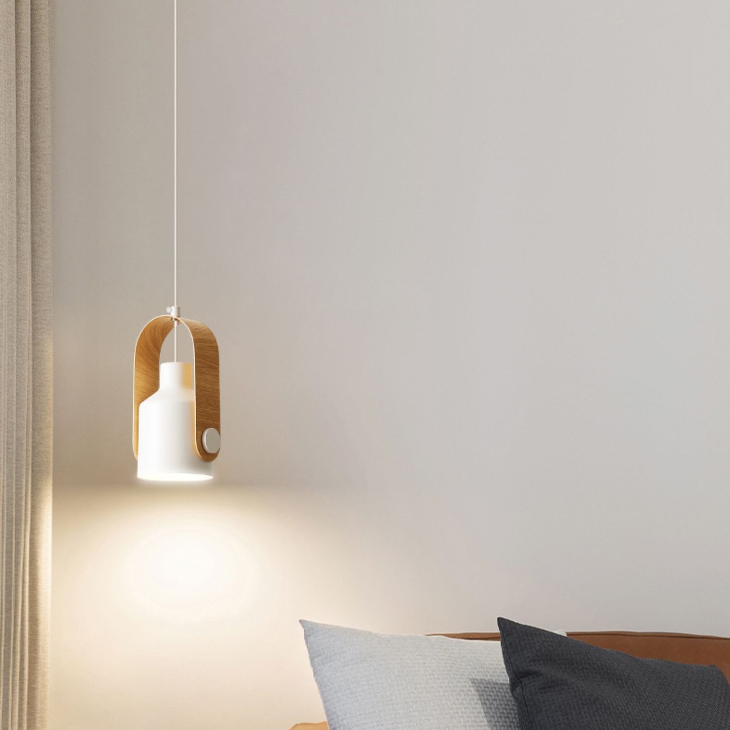 FENWICK GLOWING ORB PENDANT LIGHT