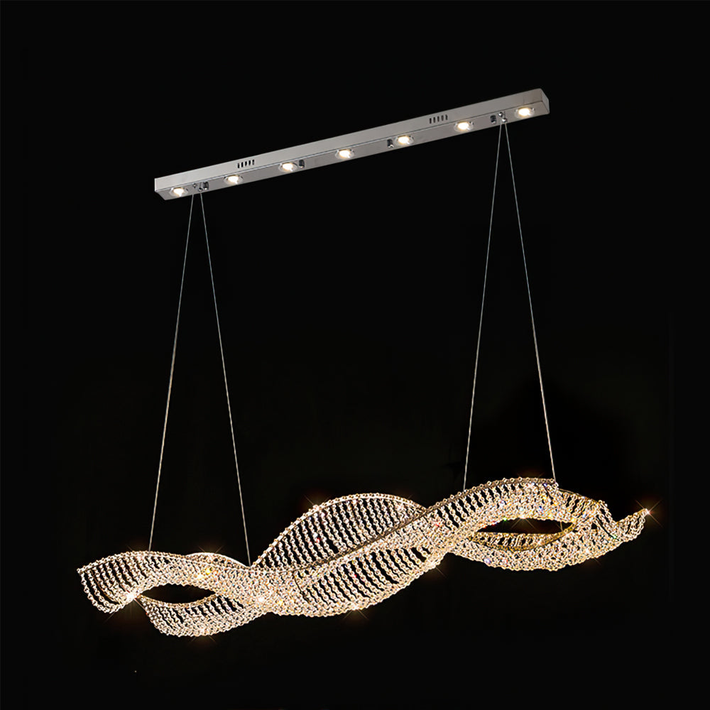 VANDERBILT CRYSTAL DROPLET CHANDELIER