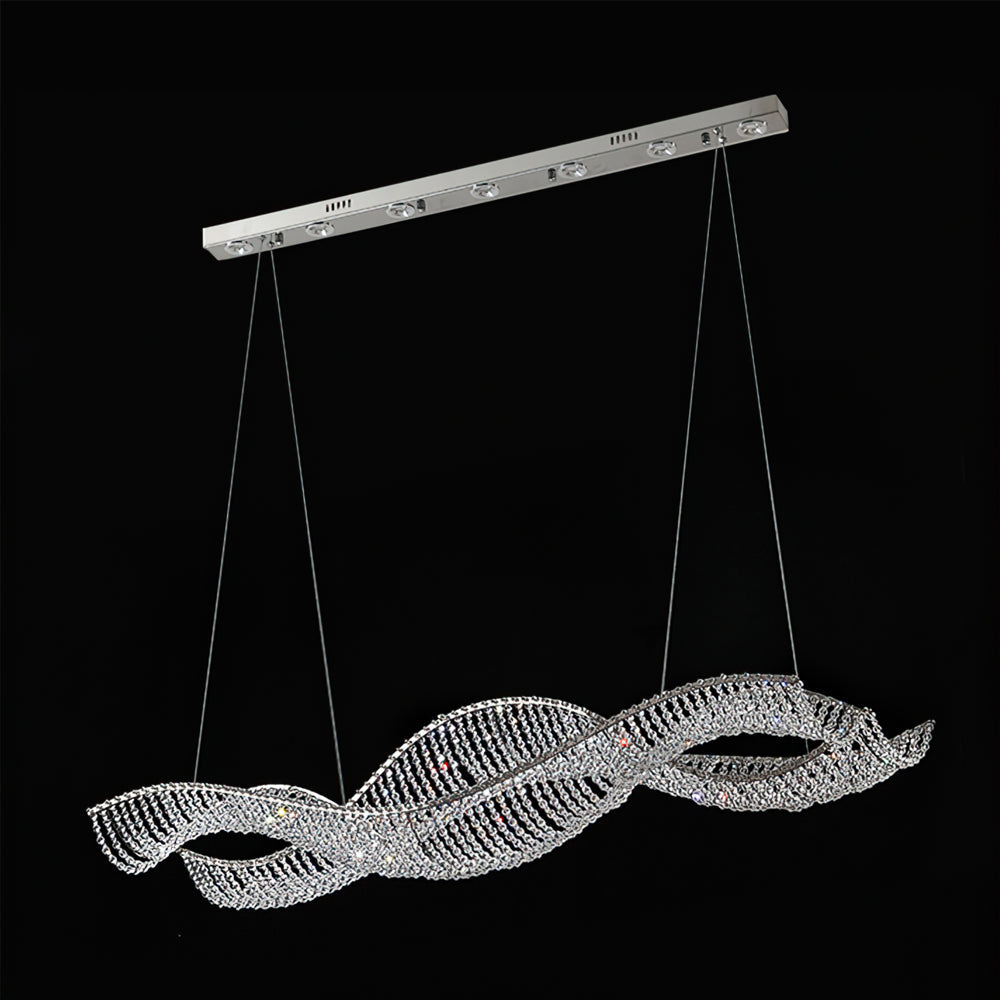 VANDERBILT CRYSTAL DROPLET CHANDELIER