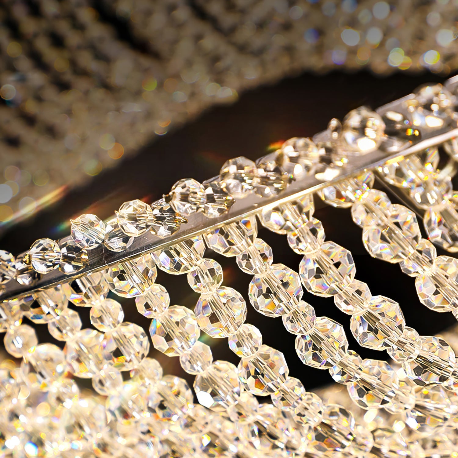VANDERBILT CRYSTAL DROPLET CHANDELIER