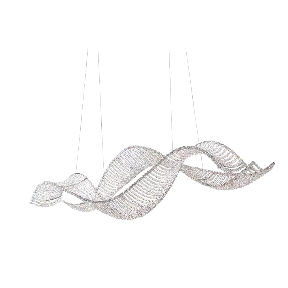 VANDERBILT CRYSTAL DROPLET CHANDELIER
