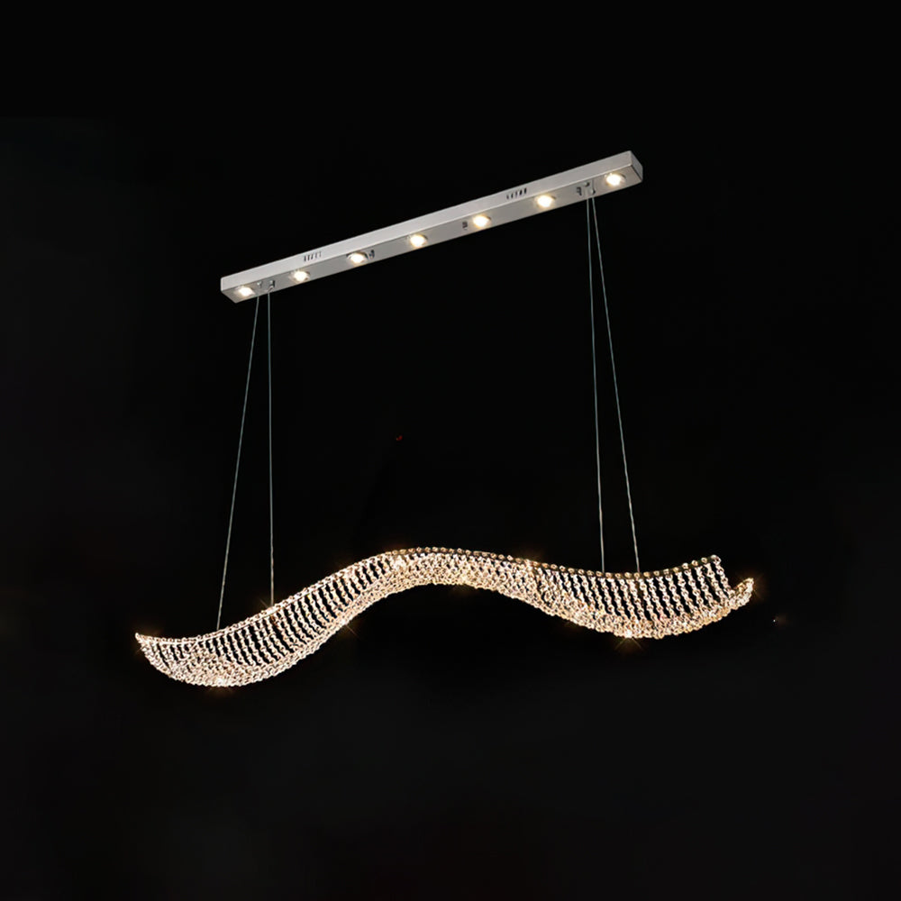 VANDERBILT CRYSTAL DROPLET CHANDELIER