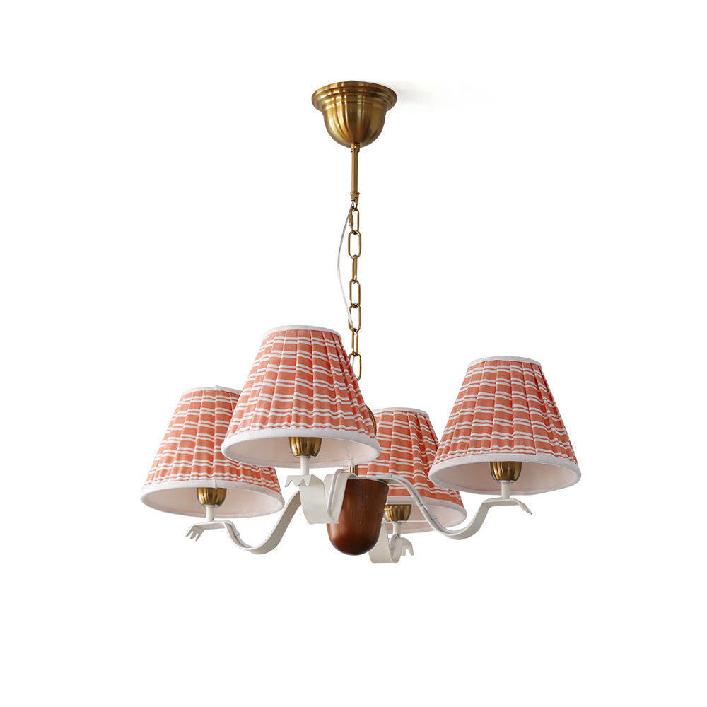 FENWICK TEXTILE DRAPED CEILING LANTERN