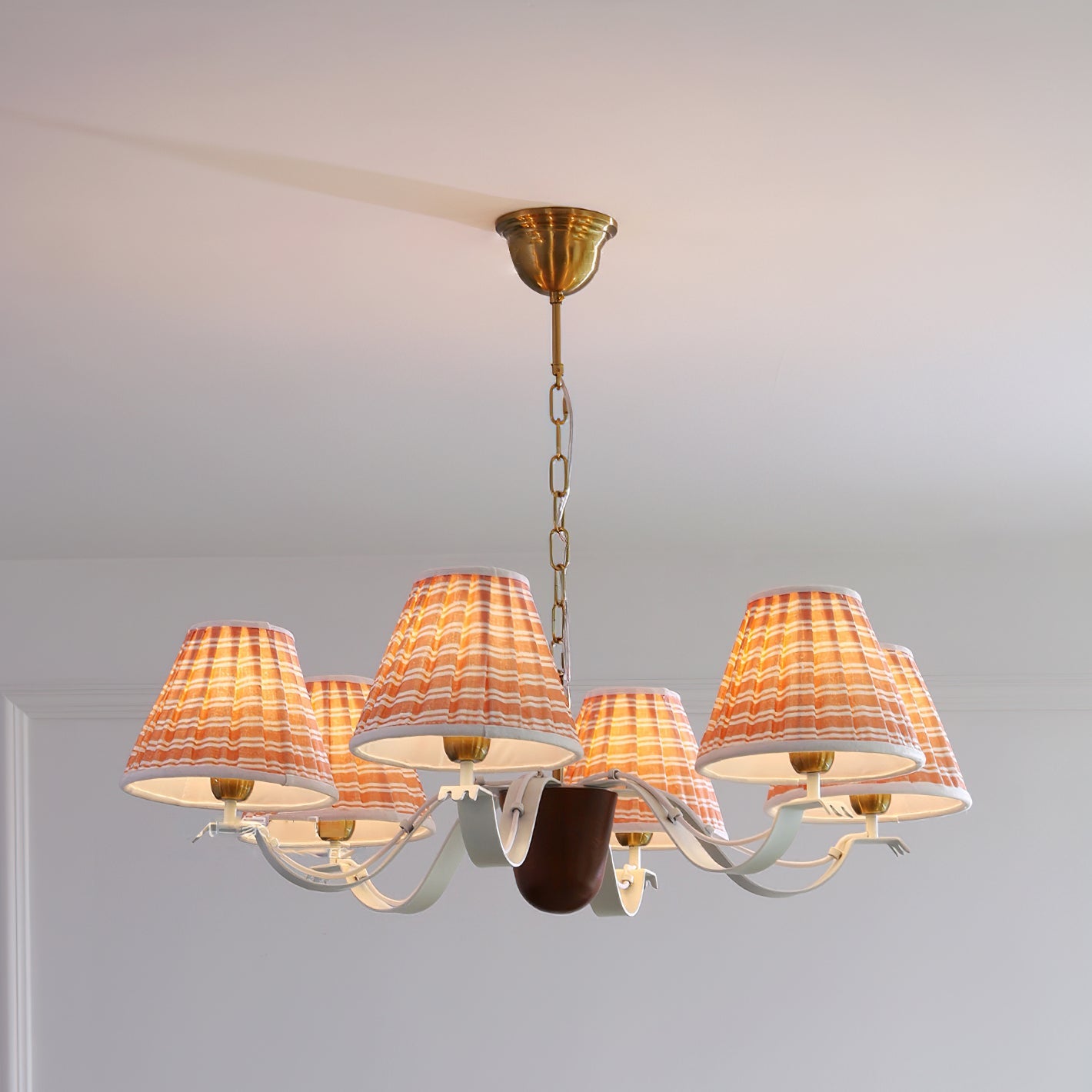 FENWICK TEXTILE DRAPED CEILING LANTERN