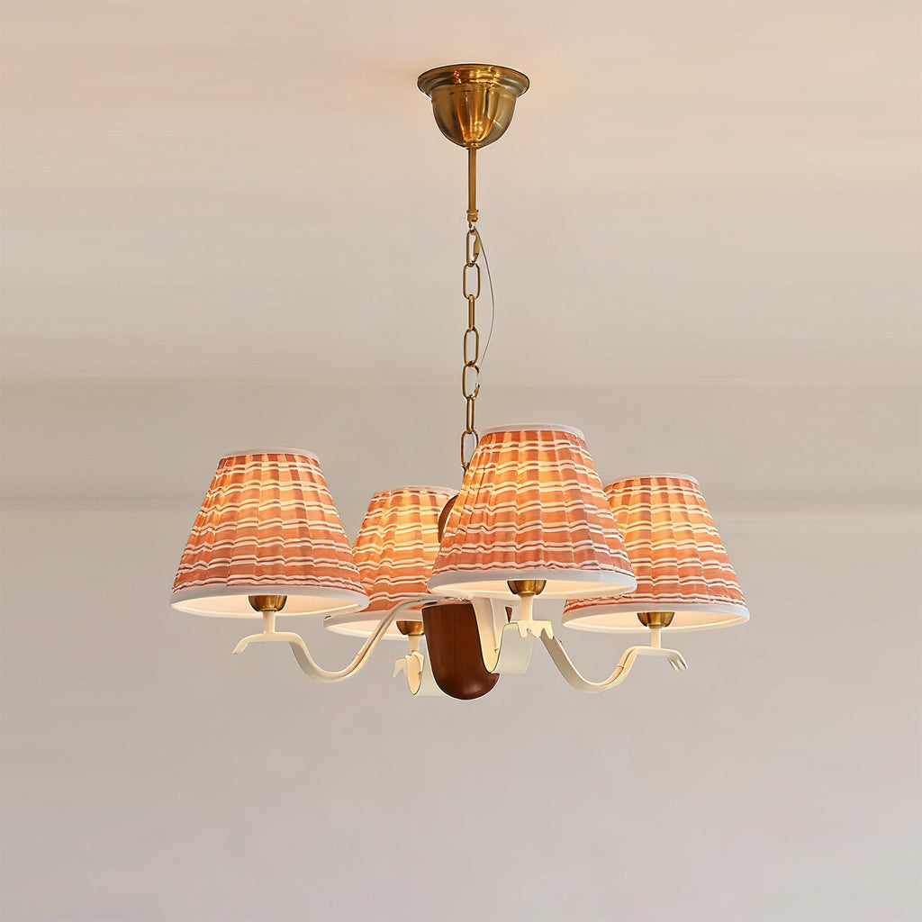 FENWICK TEXTILE DRAPED CEILING LANTERN