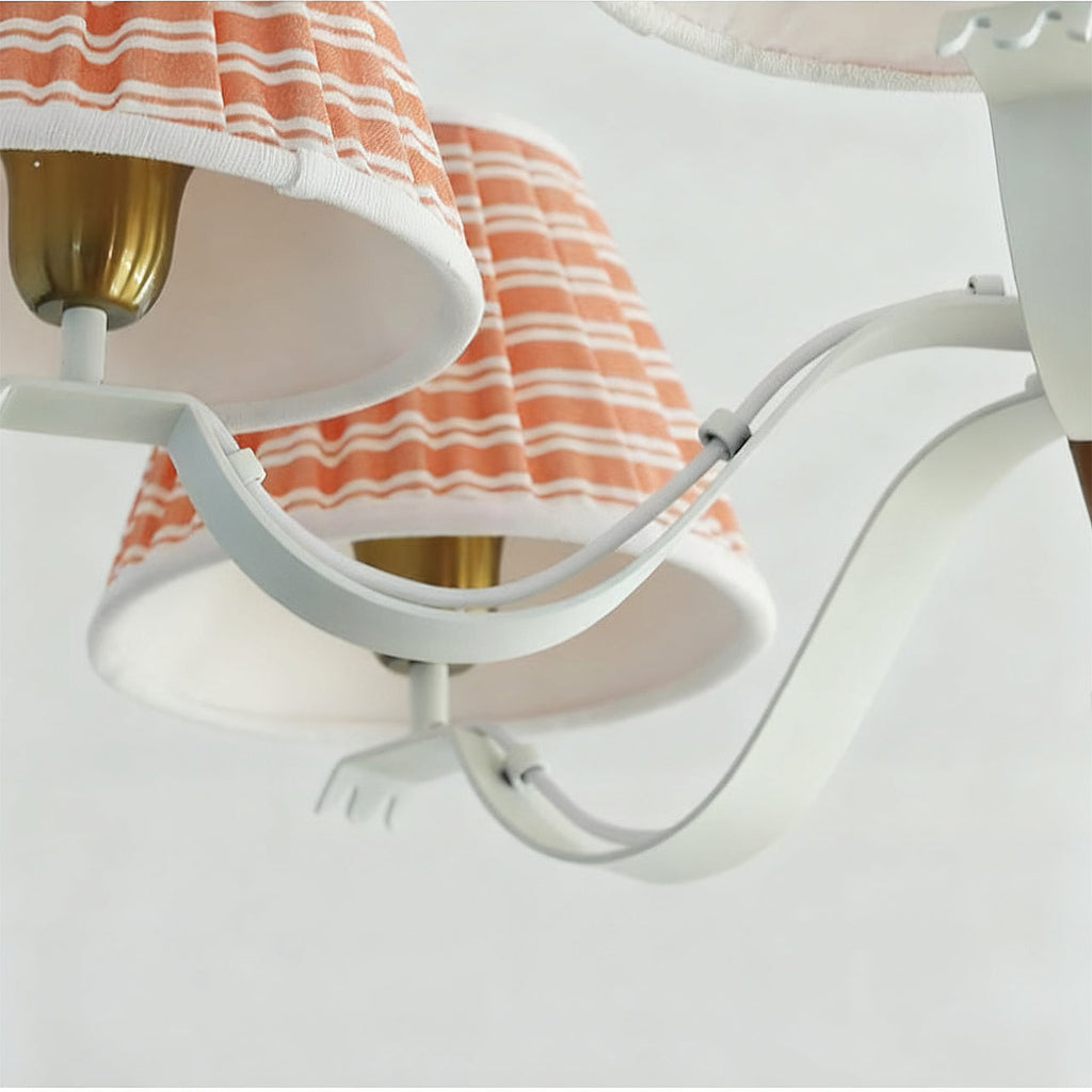 FENWICK TEXTILE DRAPED CEILING LANTERN
