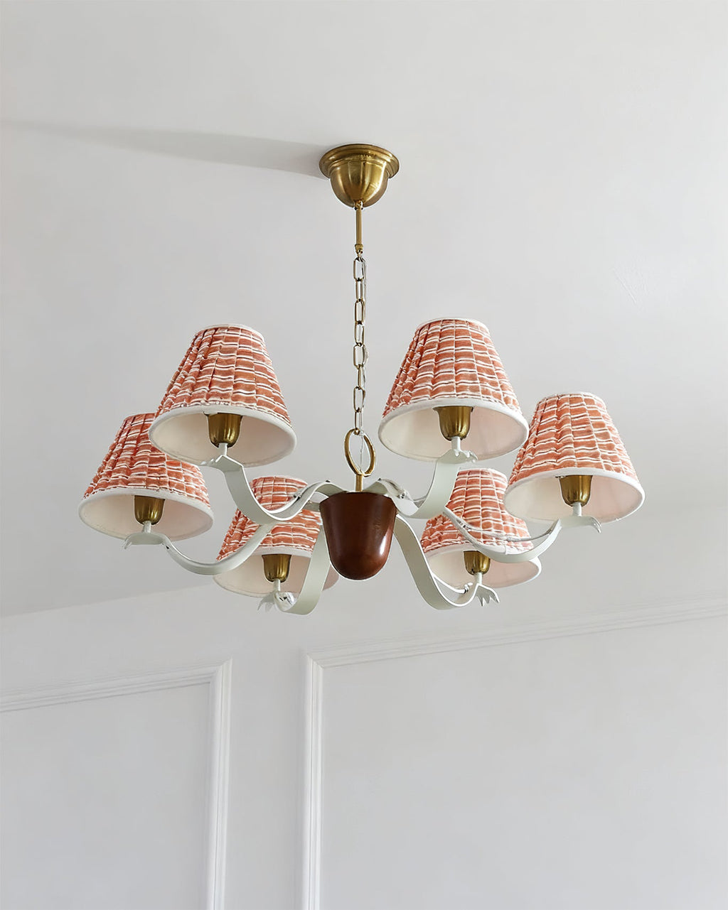 FENWICK TEXTILE DRAPED CEILING LANTERN