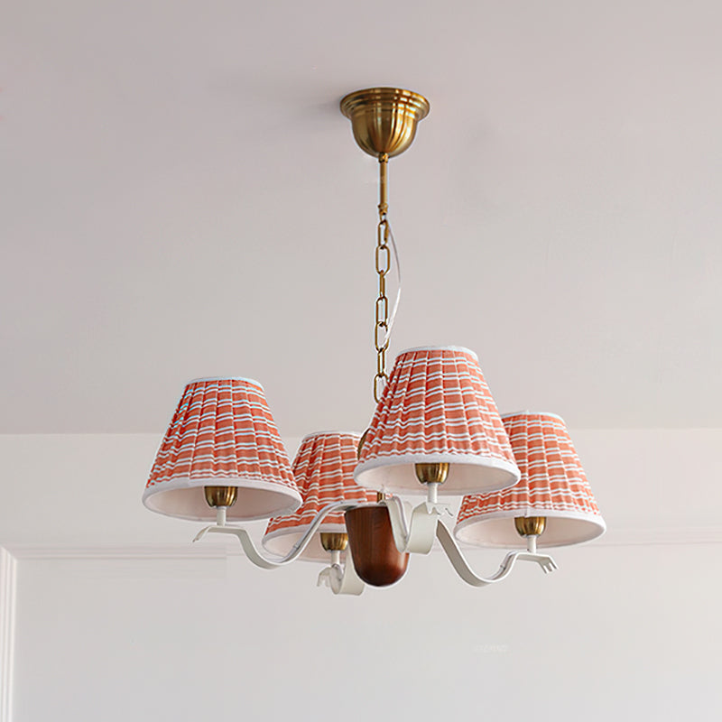 FENWICK TEXTILE DRAPED CEILING LANTERN