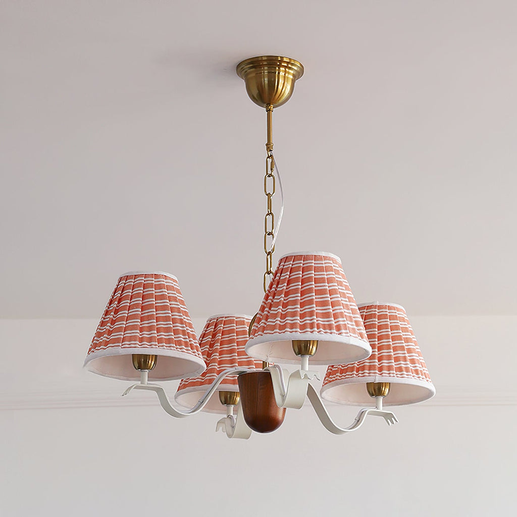 FENWICK TEXTILE DRAPED CEILING LANTERN