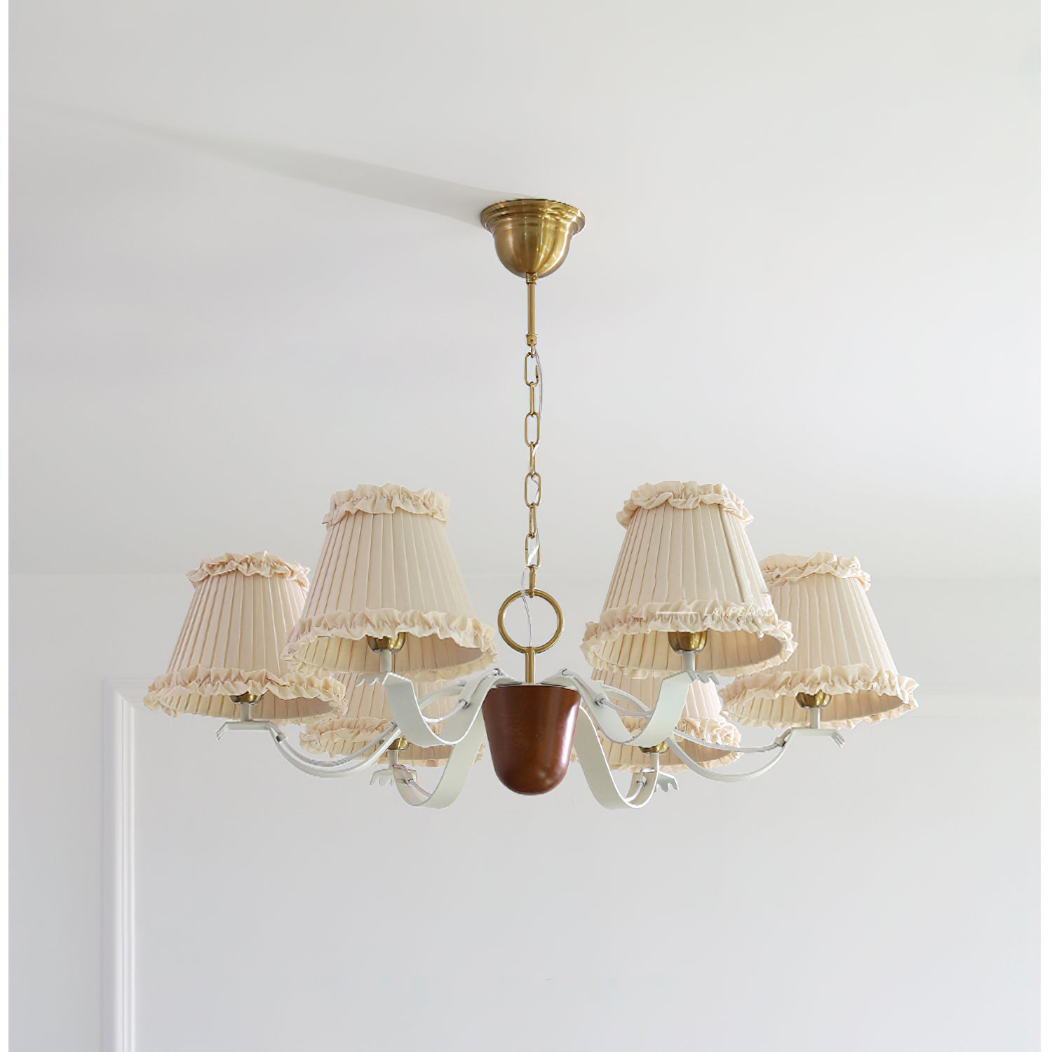 FENWICK TEXTILE DRAPED CEILING LANTERN