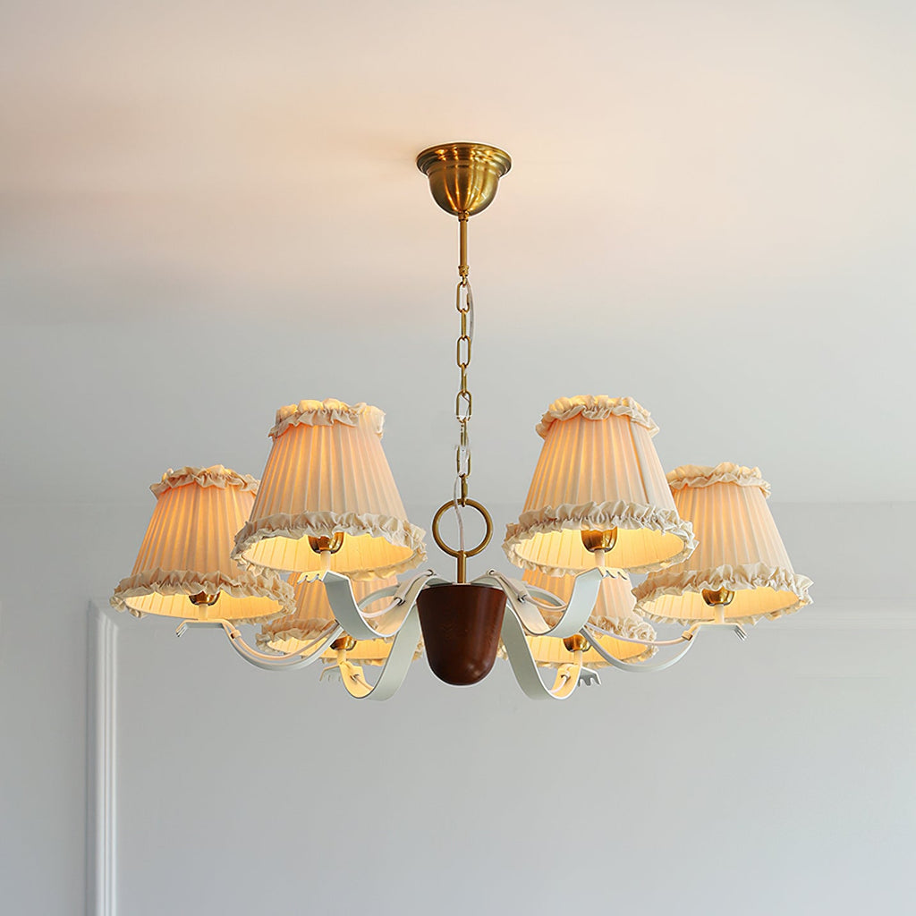 FENWICK TEXTILE DRAPED CEILING LANTERN