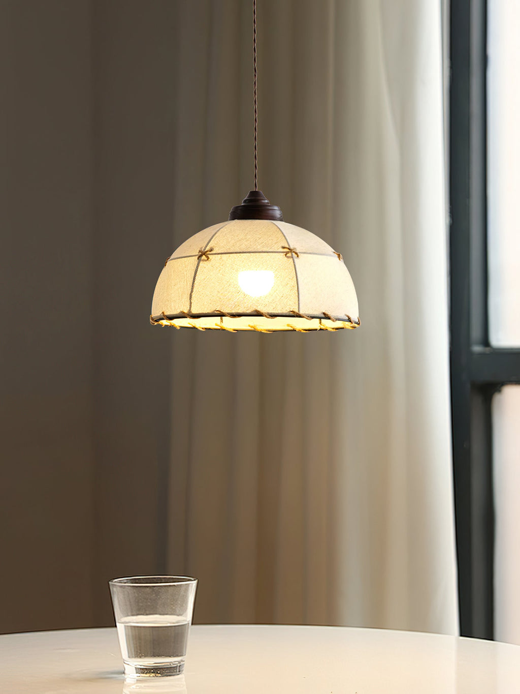 RAVENSCROFT GLASS DROPLET PENDANT