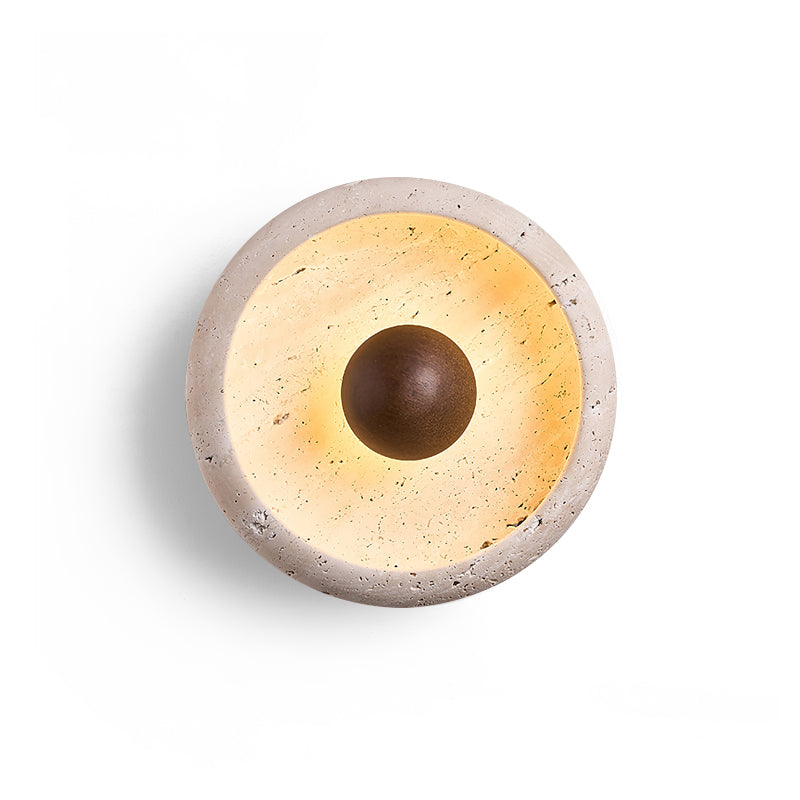 Whitmore Rustic Stone Wall Sconce
