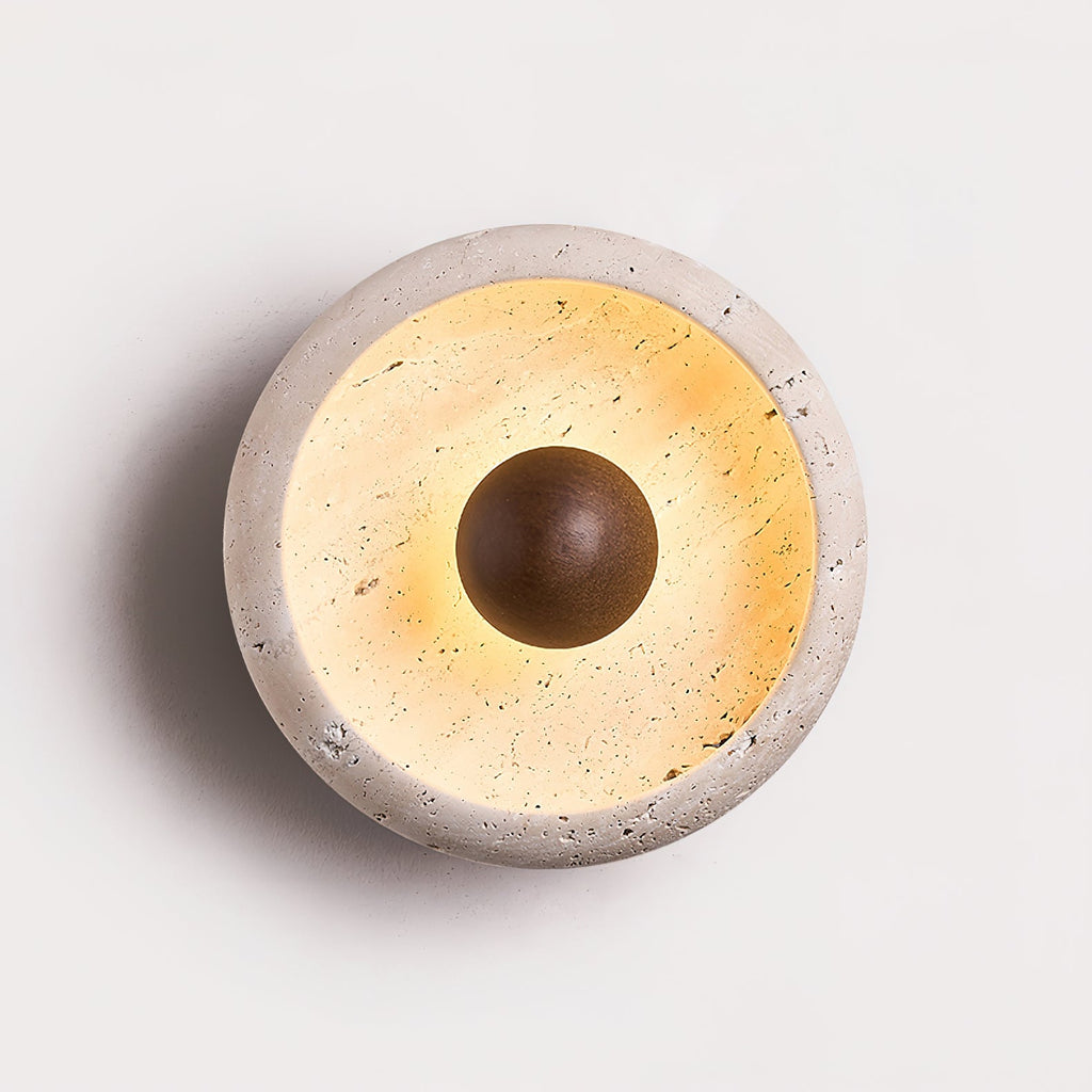 Whitmore Rustic Stone Wall Sconce