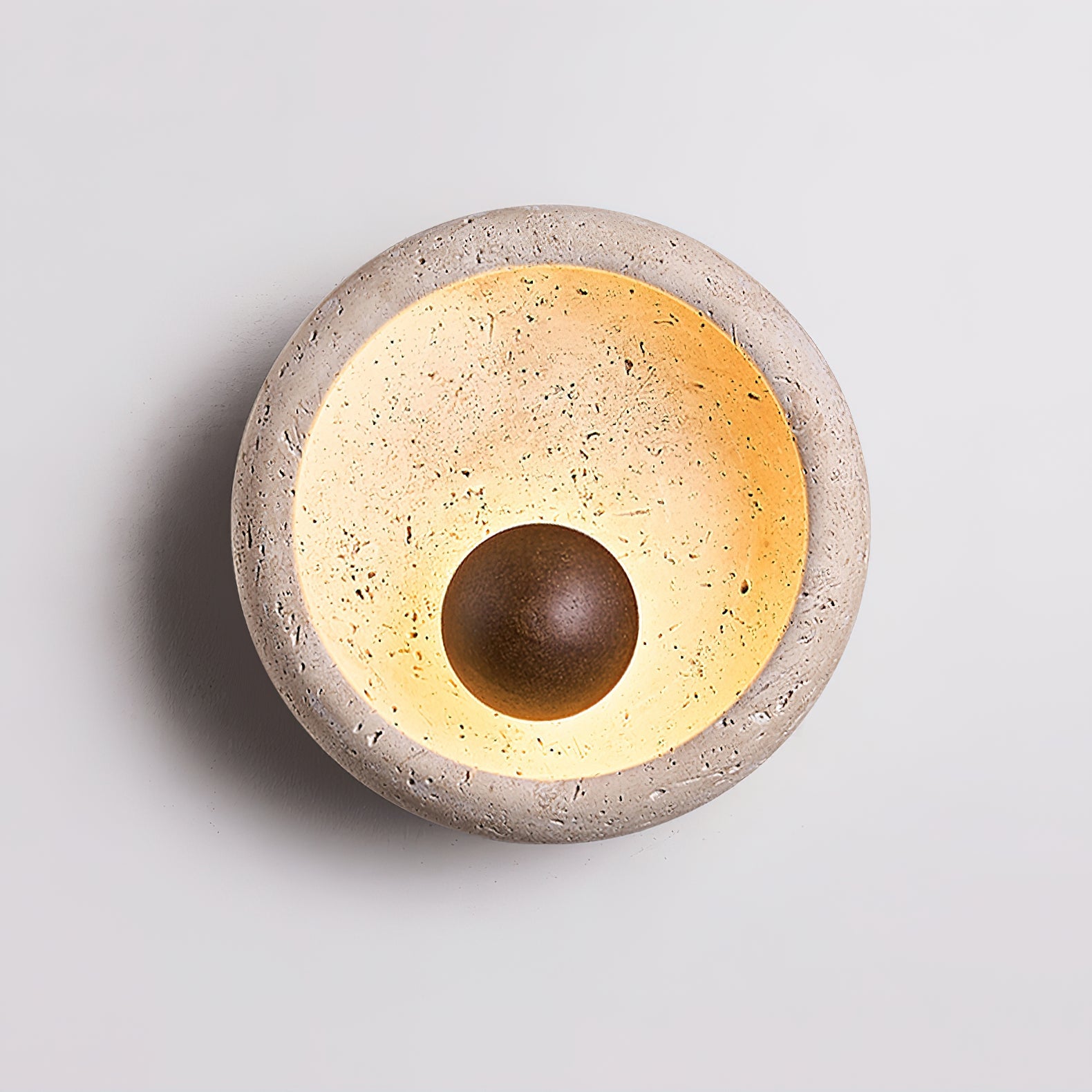 Whitmore Rustic Stone Wall Sconce