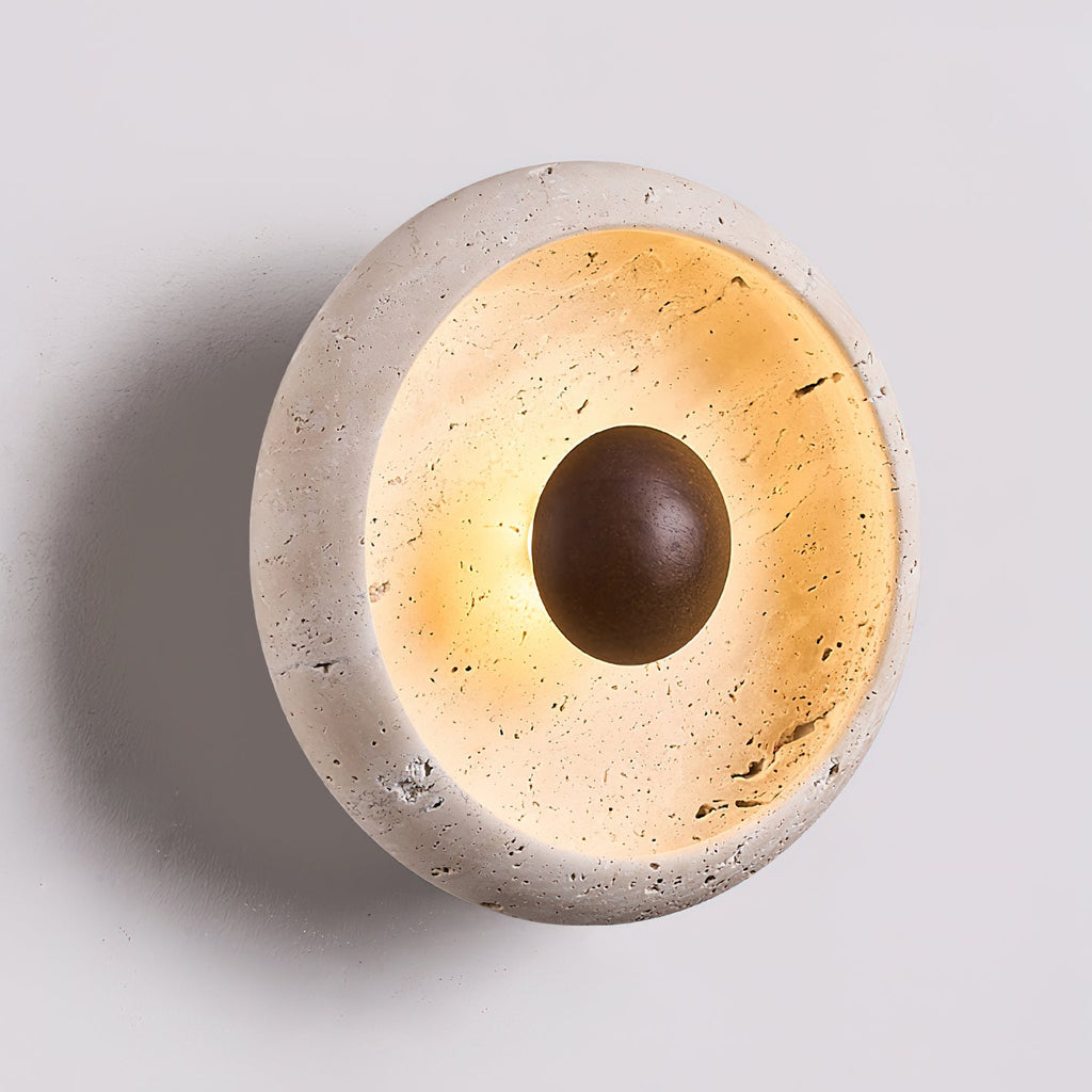 Whitmore Rustic Stone Wall Sconce