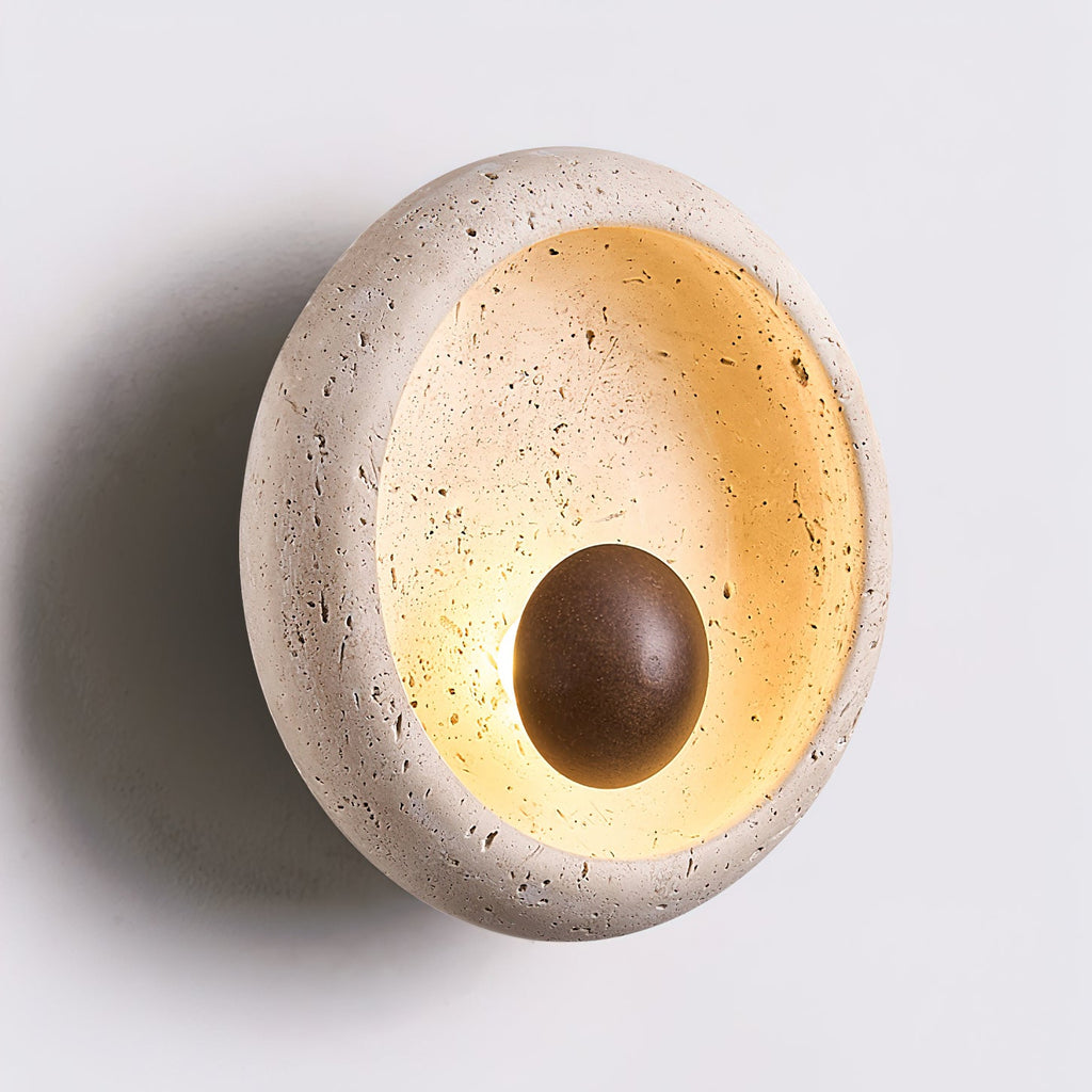Whitmore Rustic Stone Wall Sconce