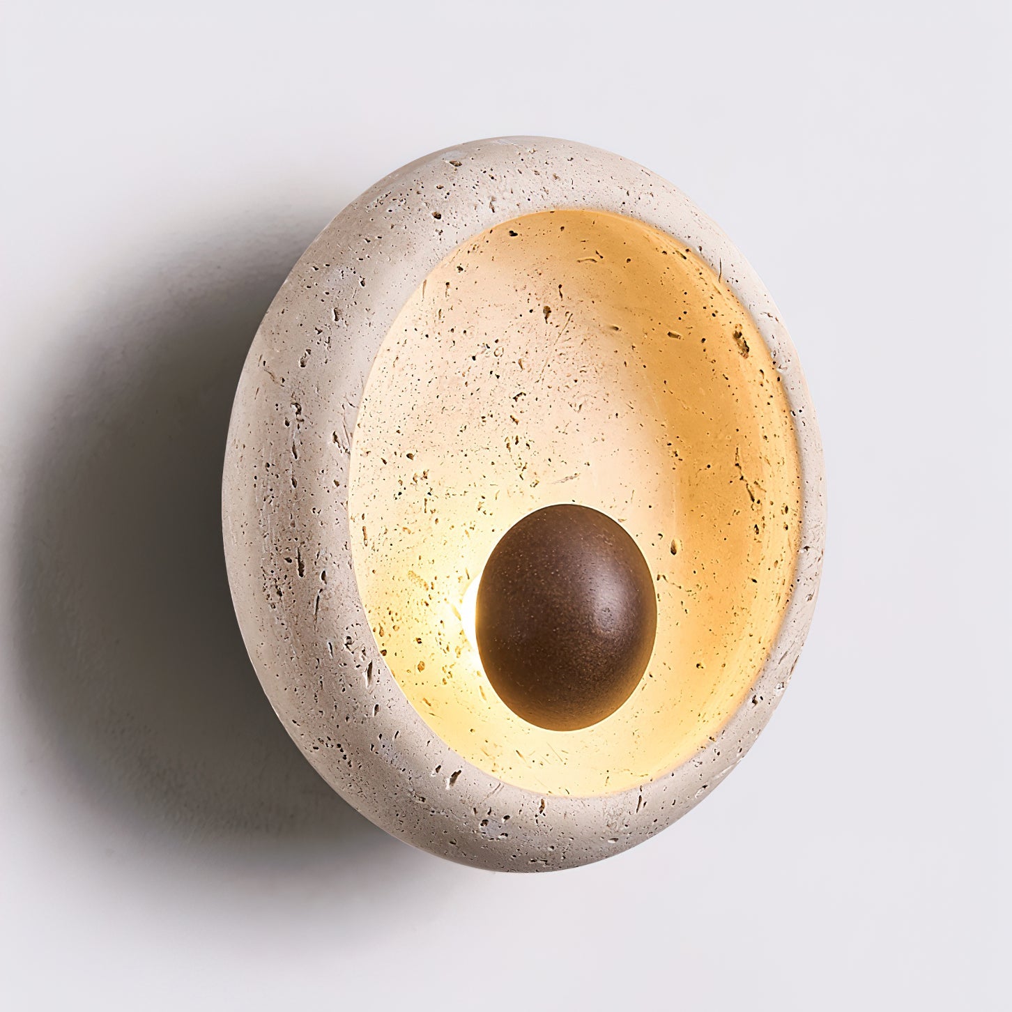 Whitmore Rustic Stone Wall Sconce