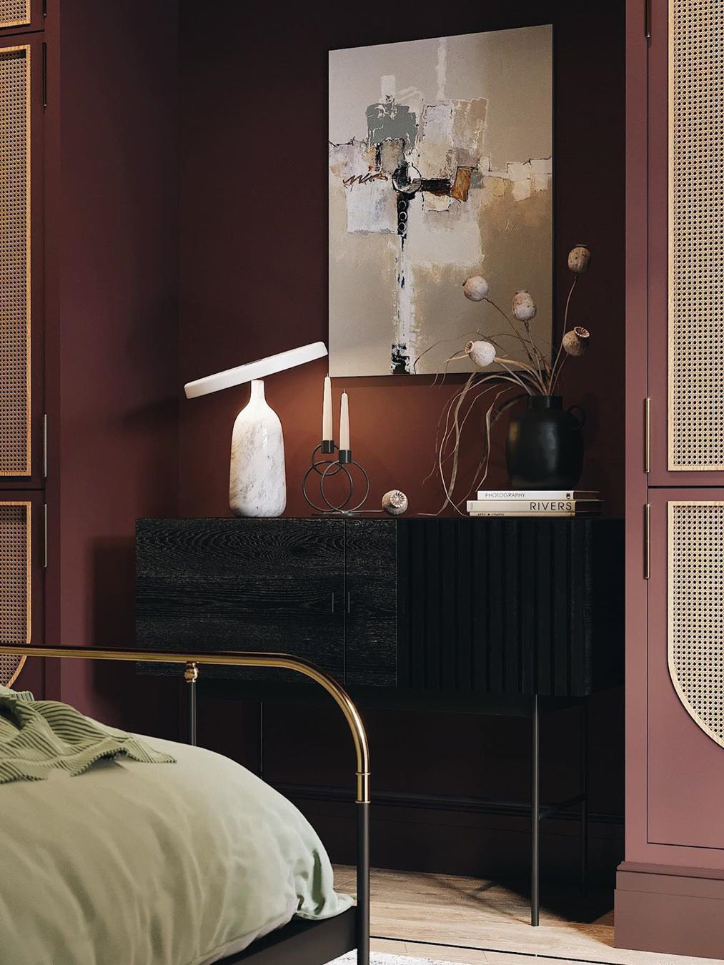 FENWICK GLOWING ORB TABLE LANTERN