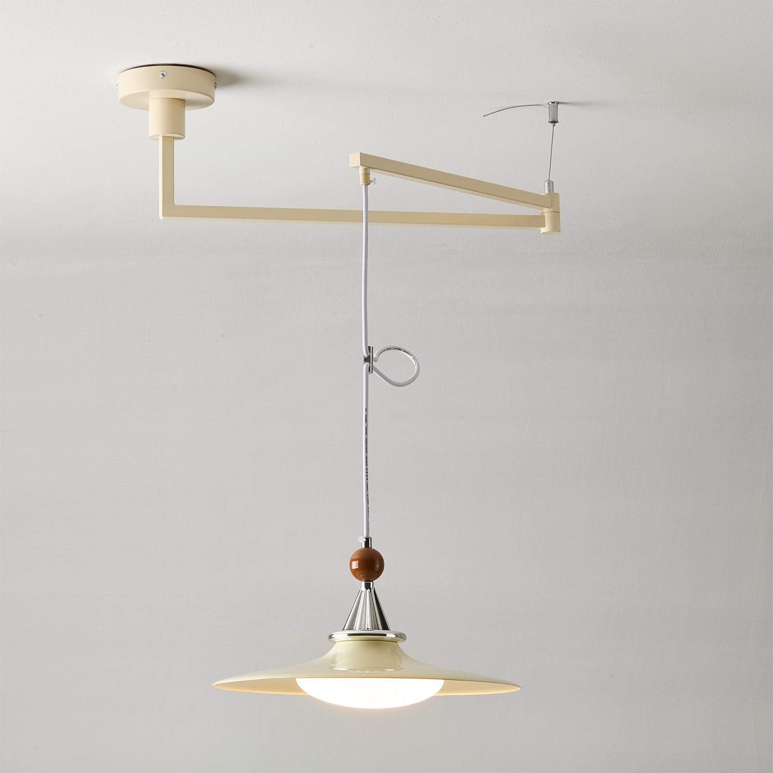 WINTHORPE ADJUSTABLE ARM HANGING LAMP