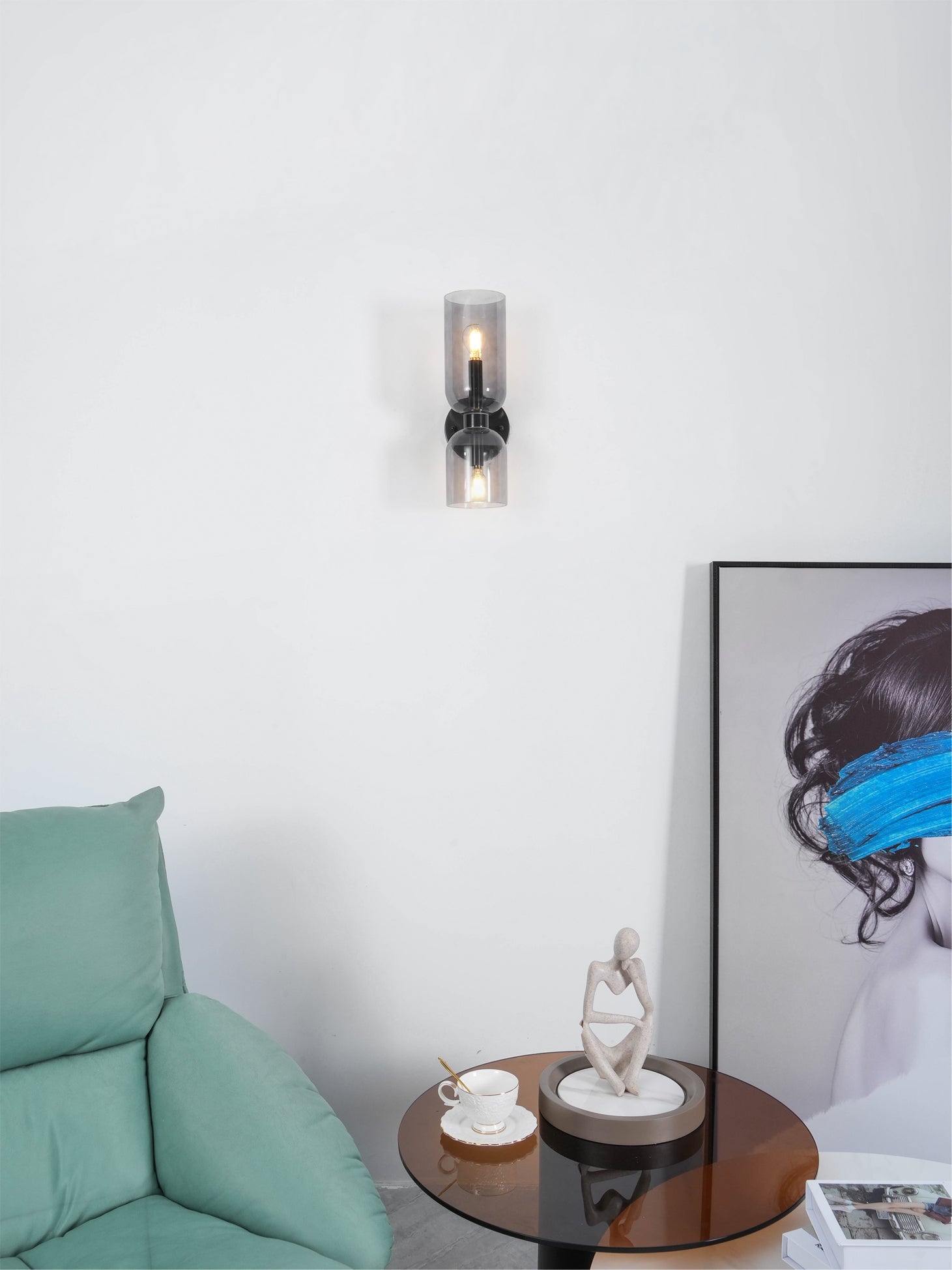 VANDERBILT ARTISANAL GLASS WALL SCONCE