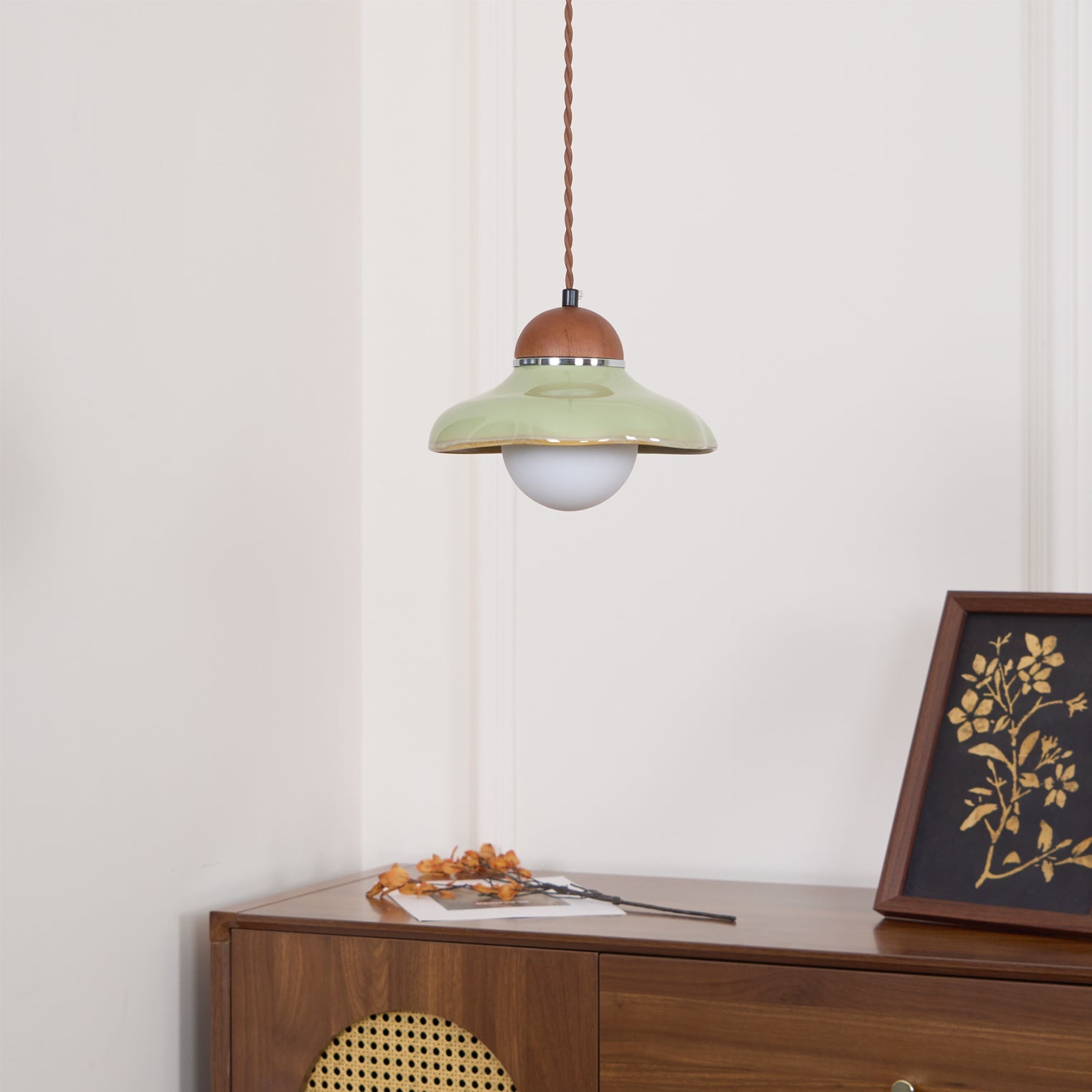 FENWICK HANGING GLASS LANTERN