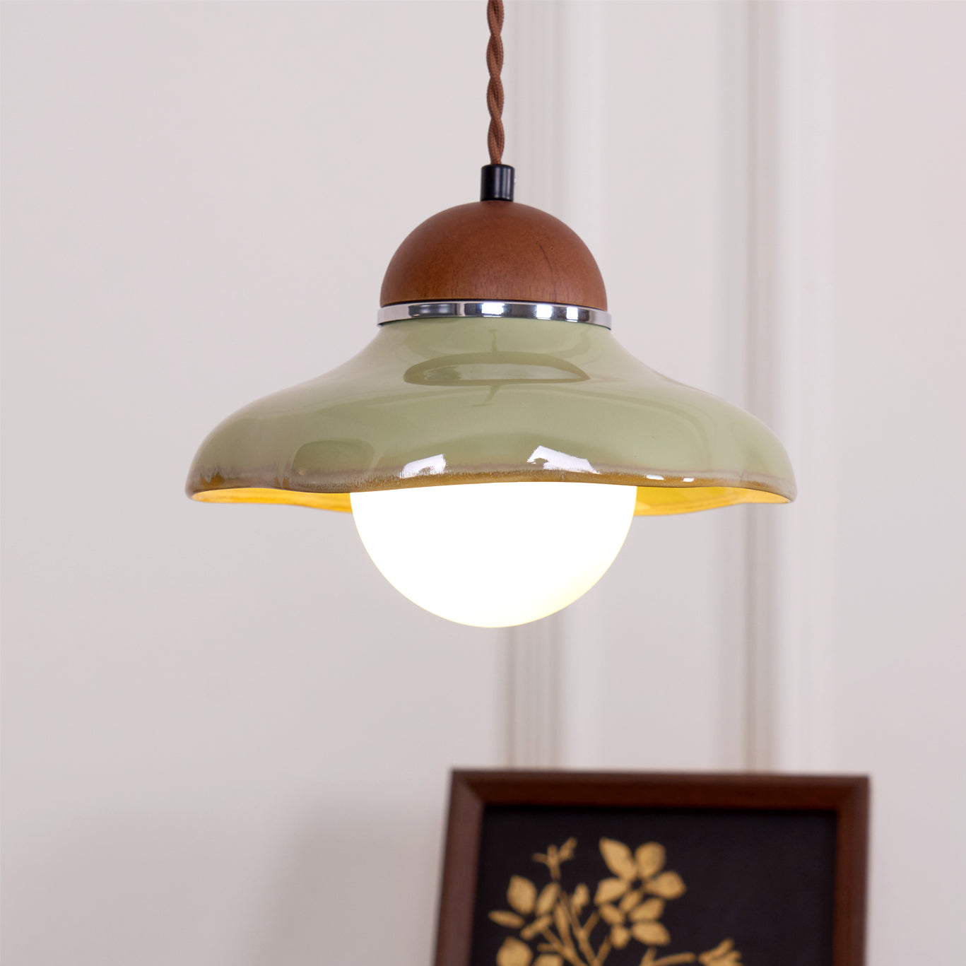 FENWICK HANGING GLASS LANTERN