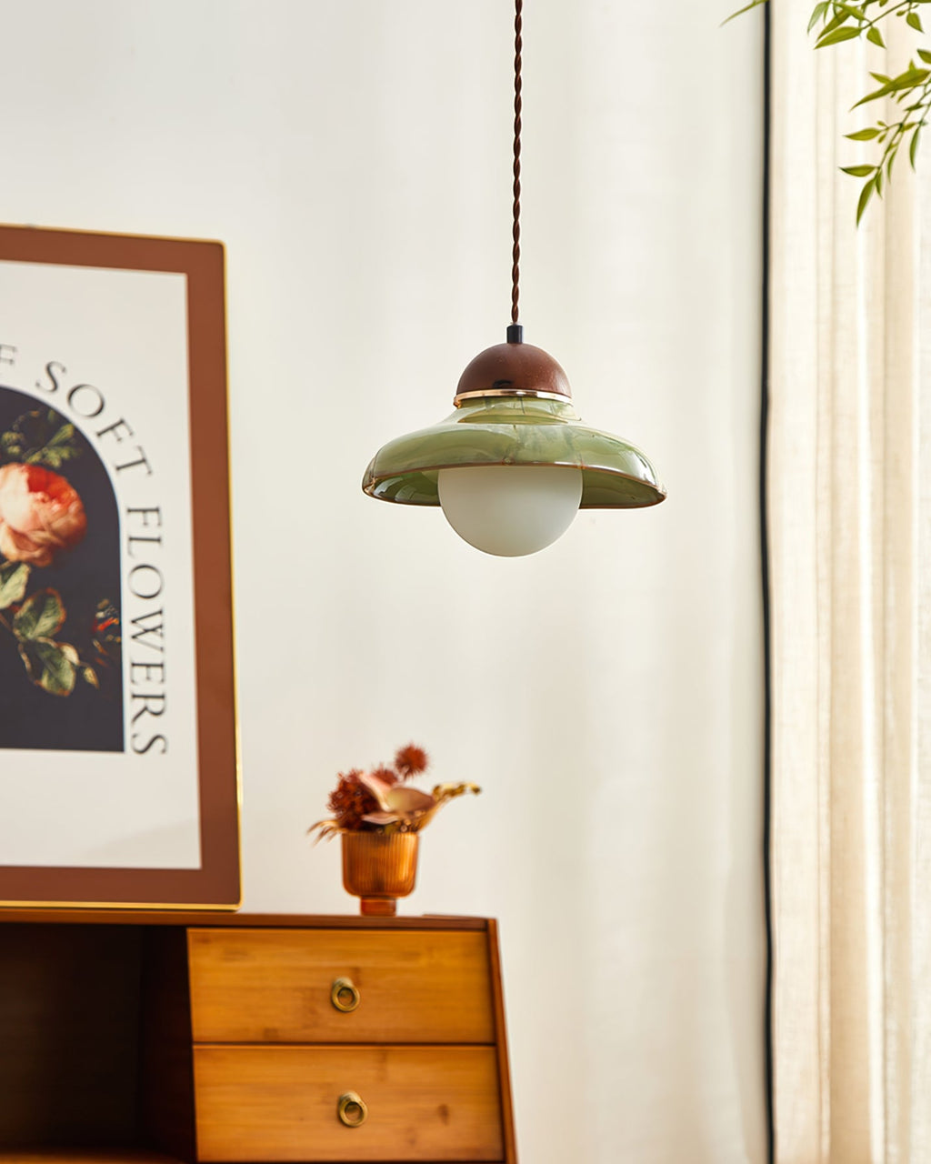 FENWICK HANGING GLASS LANTERN