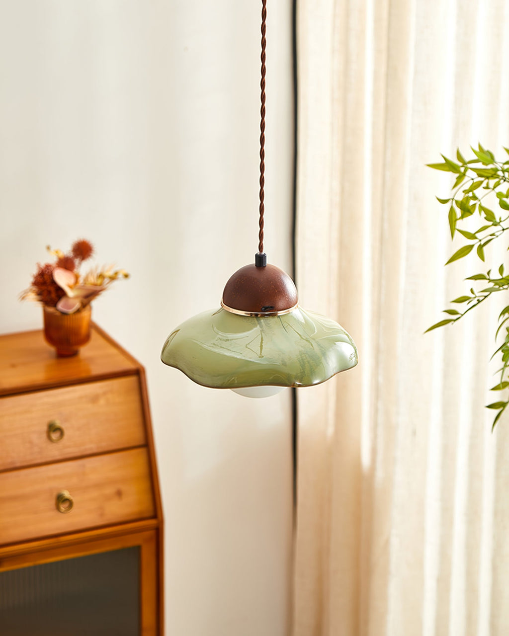 FENWICK HANGING GLASS LANTERN