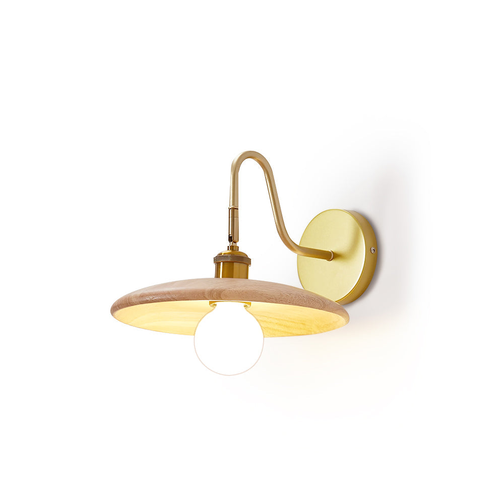 FENWICK VINTAGE BRASS WALL SCONCE
