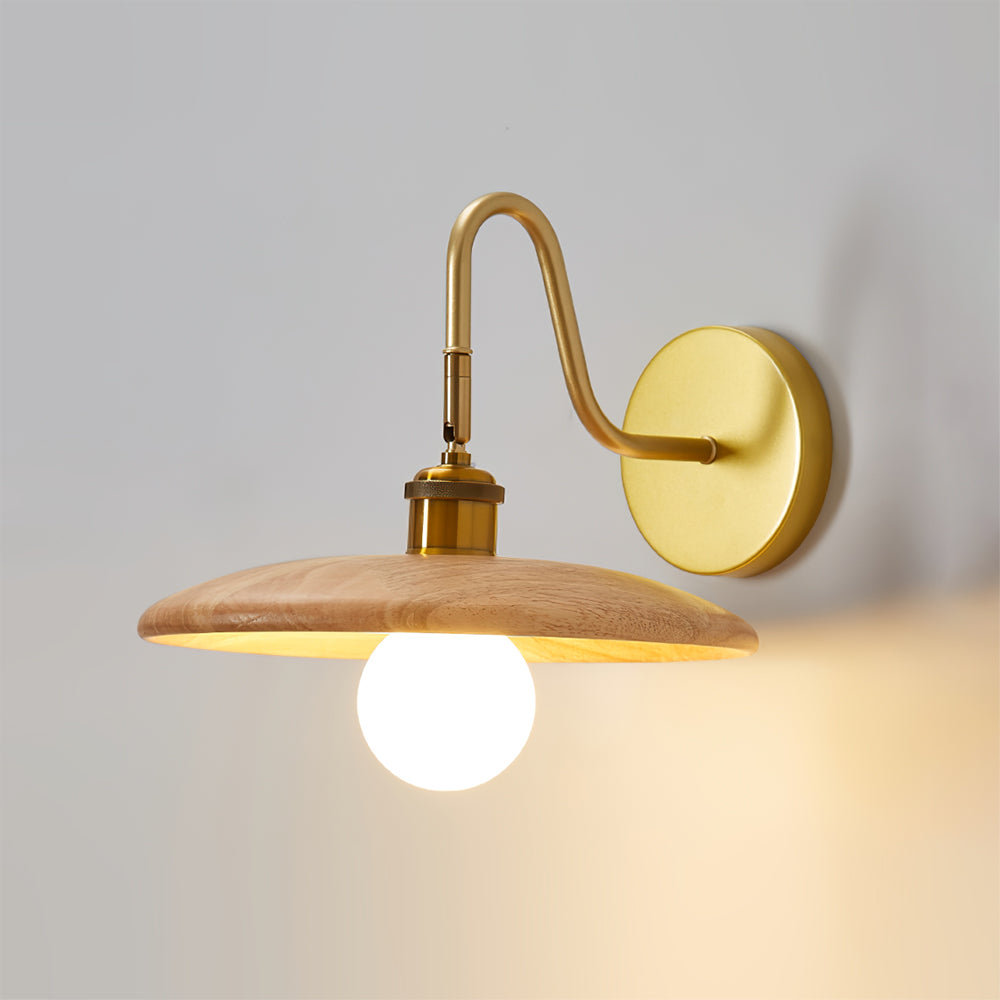 FENWICK VINTAGE BRASS WALL SCONCE