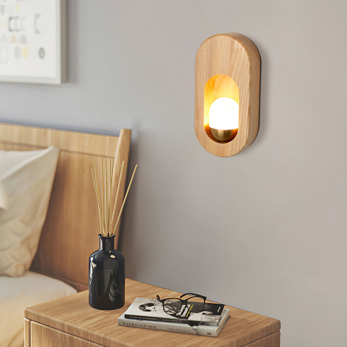 WINTHROP EGG-SHAPED WALL SCONCE