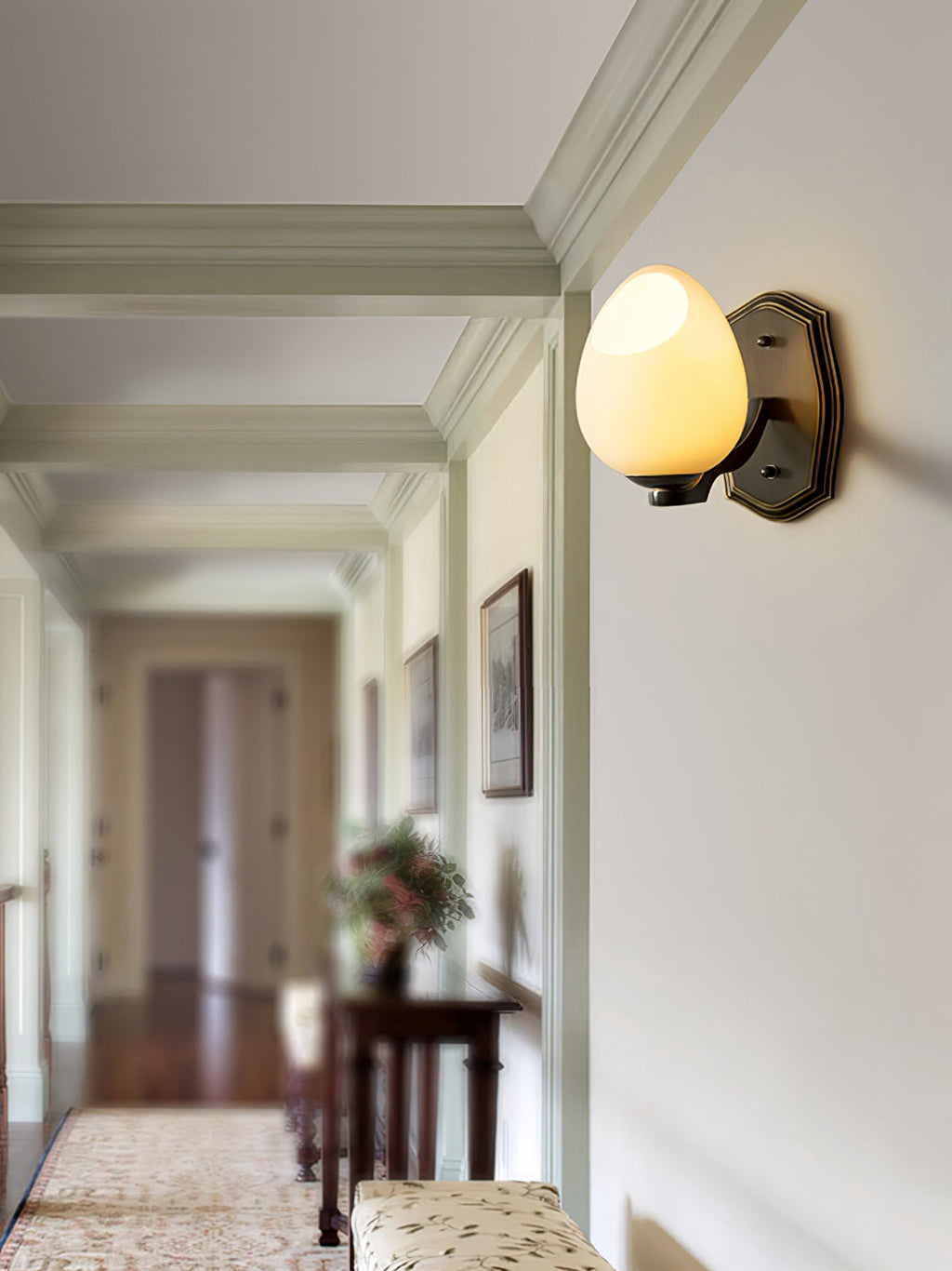 CHERWELL EGG-SHAPED WALL SCONCE