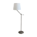 VANDERBILT TAPERED SILK SHADE FLOOR LIGHT