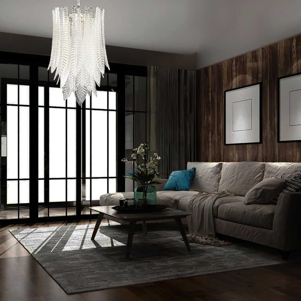 VANDERBILT CRYSTAL GLOBE CHANDELIER