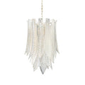 VANDERBILT CRYSTAL GLOBE CHANDELIER