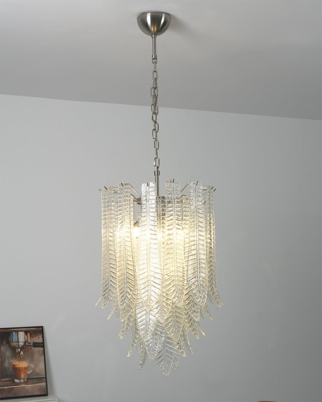 VANDERBILT CRYSTAL GLOBE CHANDELIER