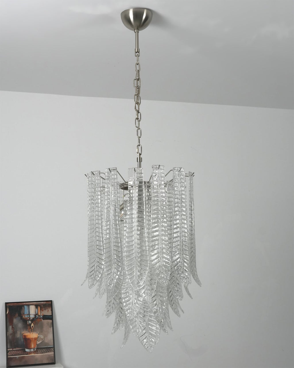 VANDERBILT CRYSTAL GLOBE CHANDELIER