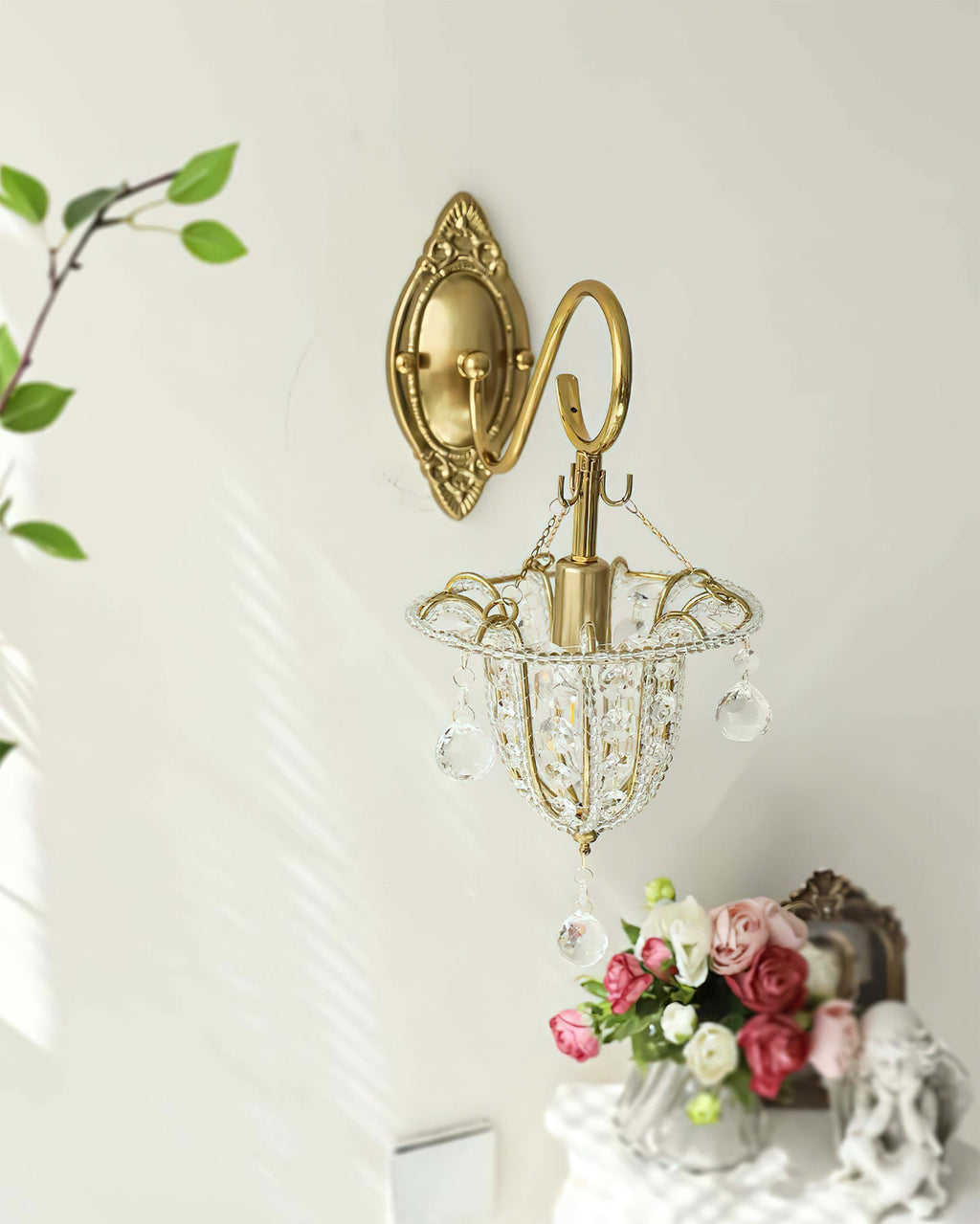 Ravenswood Antique Brass Wall Sconce