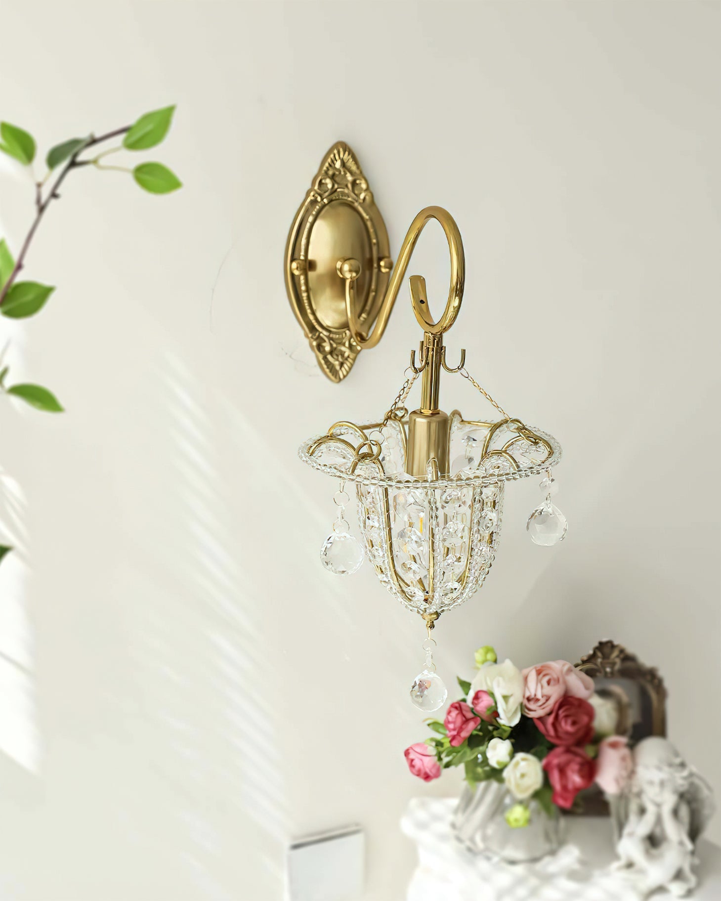 Ravenswood Antique Brass Wall Sconce