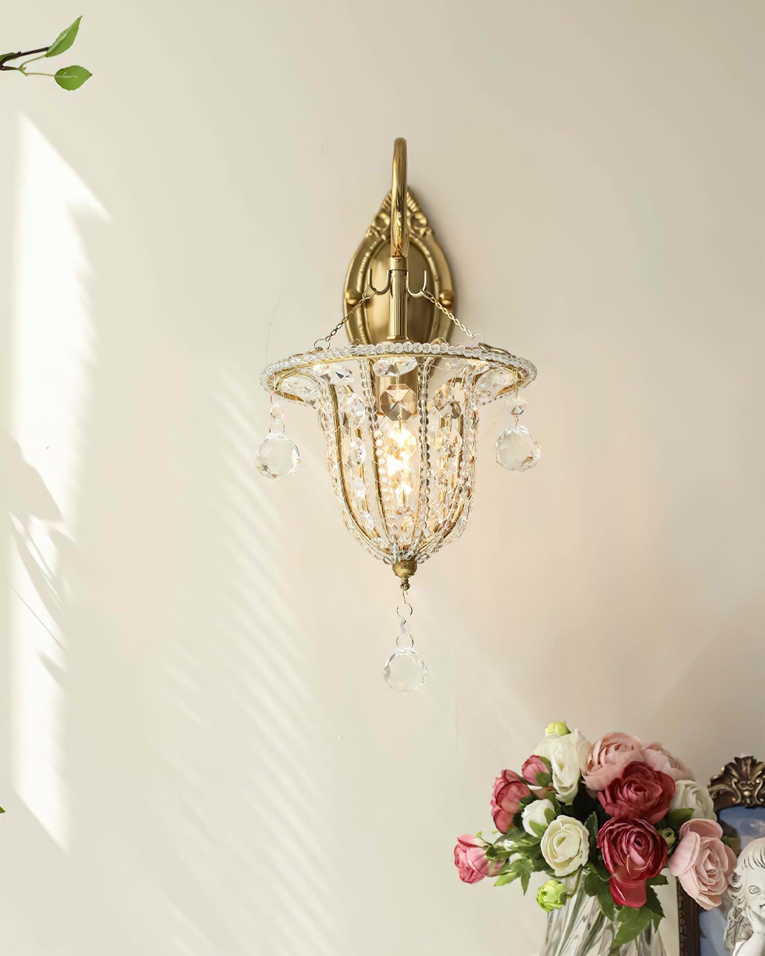 Ravenswood Antique Brass Wall Sconce