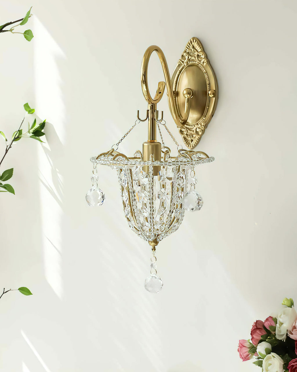 Ravenswood Antique Brass Wall Sconce