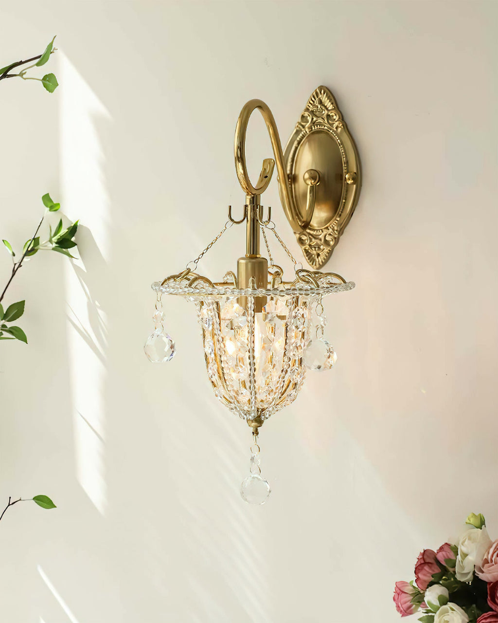 Ravenswood Antique Brass Wall Sconce
