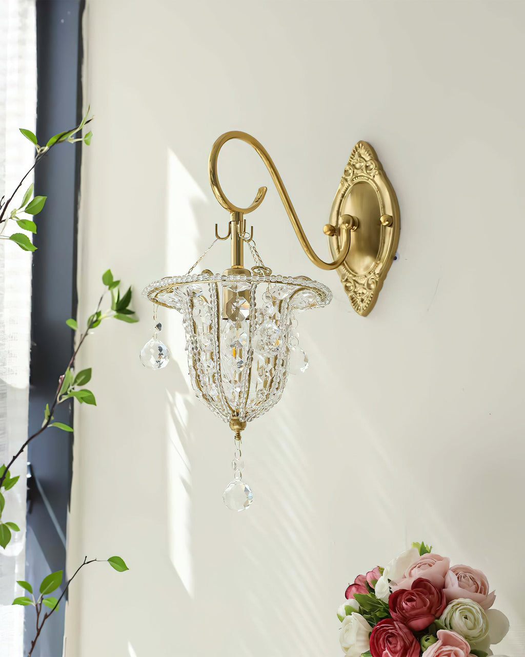 Ravenswood Antique Brass Wall Sconce