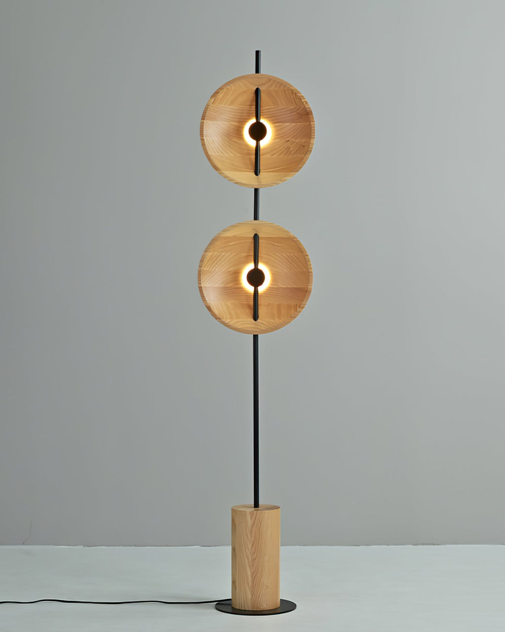 CHARLESTON RUSTIC WOODEN FLOOR LANTERN