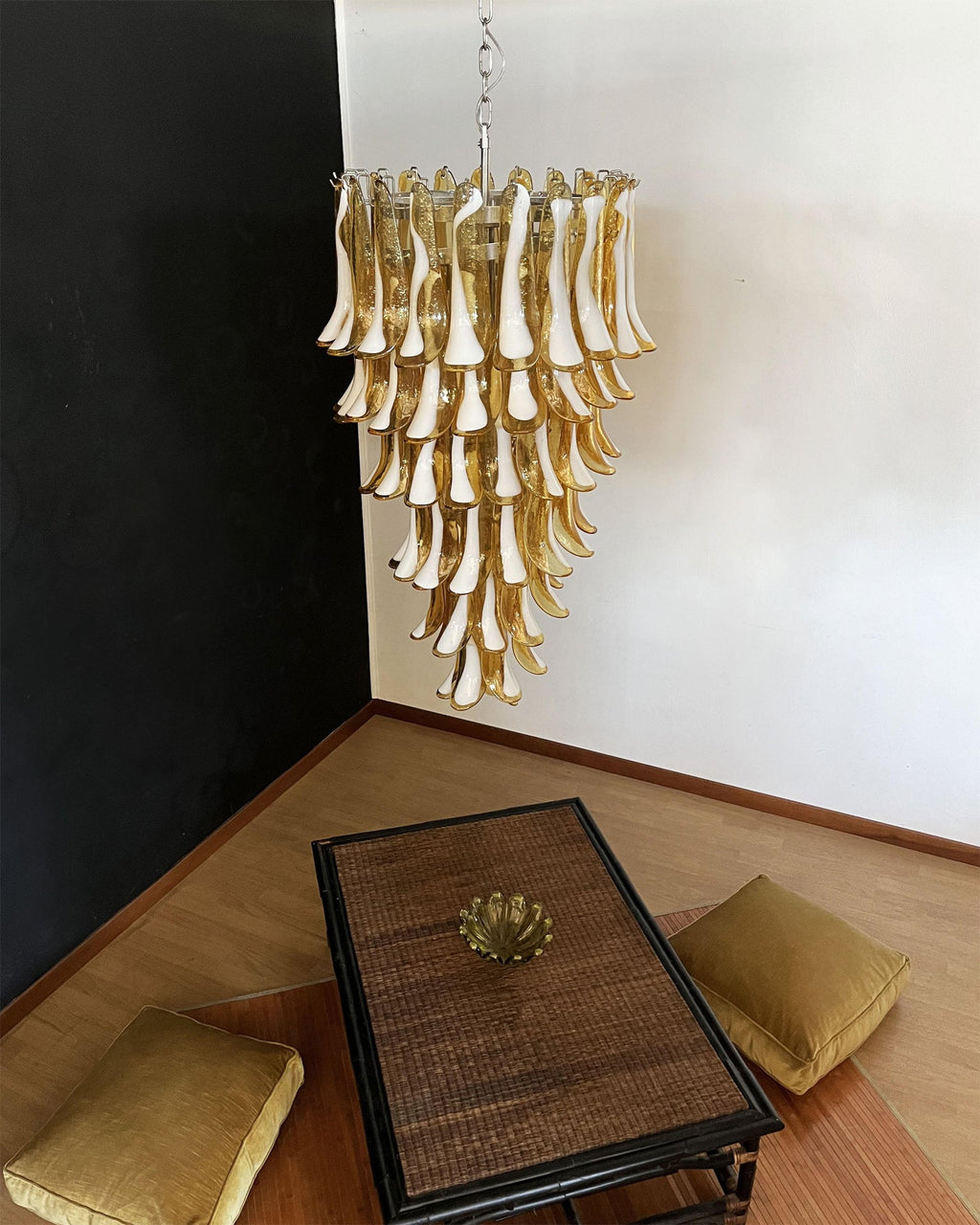 Vespera Flora Crystal Suspension Light