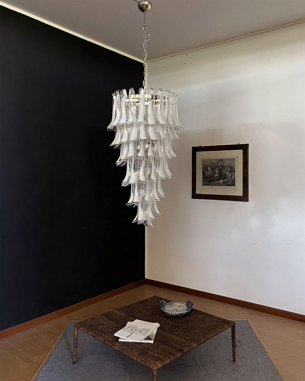 Vespera Flora Crystal Suspension Light